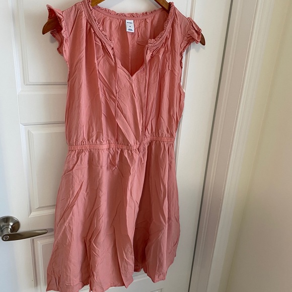 Soft Pink Ruffled Dress - Picture 2 of 6